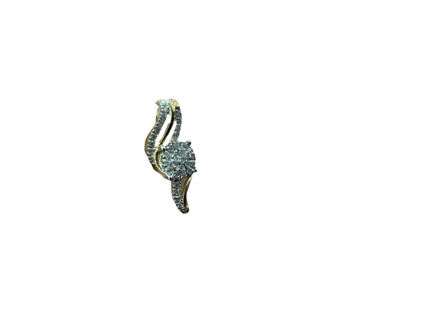 Jordan Jewelers 10 kt gold Natural diamond Charm 0.20 Ctw