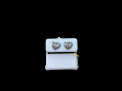 Jordan Jewelers 10 kt Gold Earrings Natural Diamonds 0.15 Ctw