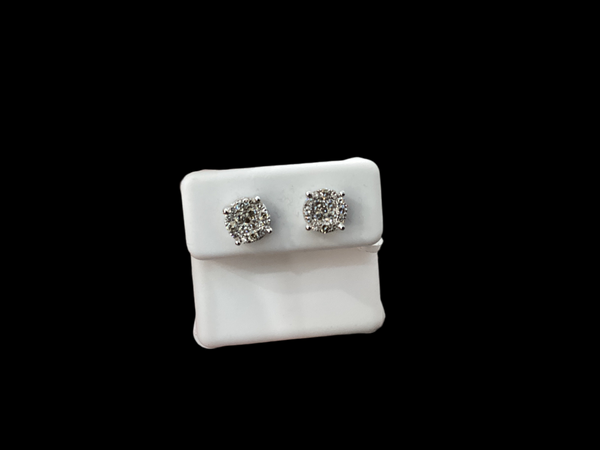 Jordan Jewelers 10 kt Gold Earrings Natural Diamonds 0.49 Ctw