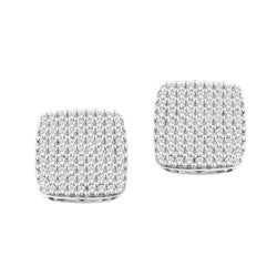 10KT-0.12CTW MPRONG EARRINGS