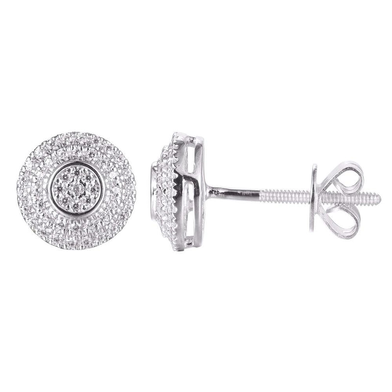 10KT-0.23CTW EARRING