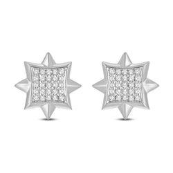 10KT-0.14CTW EARRINGS