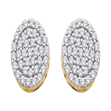 10KTGOLD 0.50CTW EARRINGS