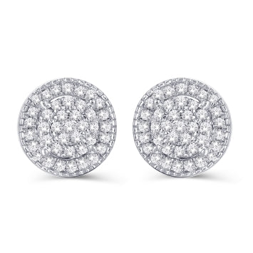 10KT-0.25CTW EARRINGS