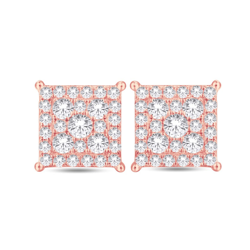 10KT-1.06CTW EARRING