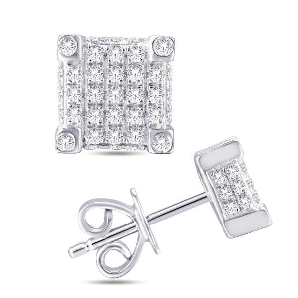 10KT-0.25CTW EARRINGS