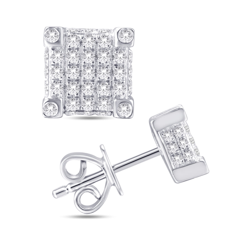 10KT-0.25CTW EARRINGS