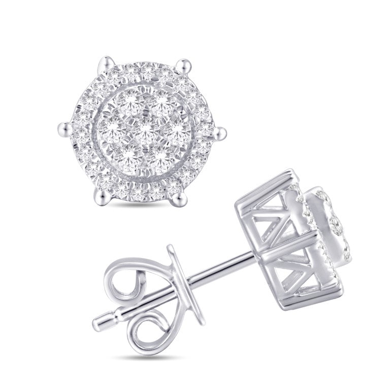 10KT-0.25CTW EARRING