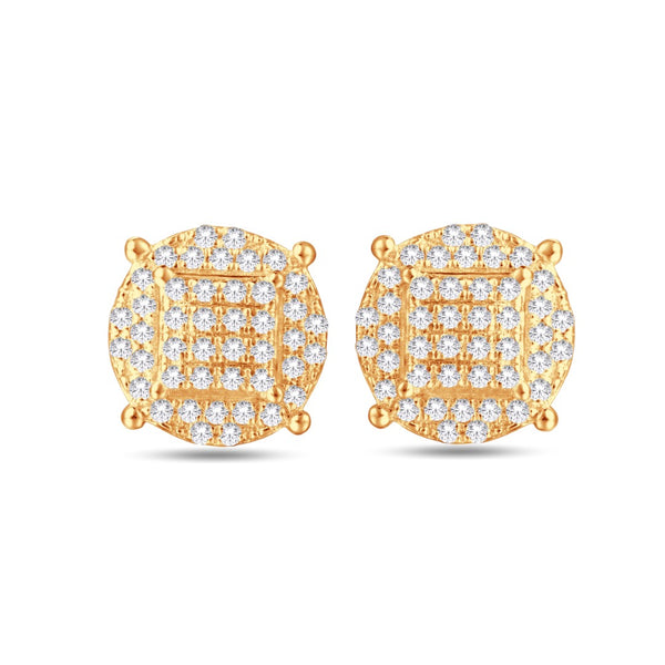 10KT-0.26CTW EARRING