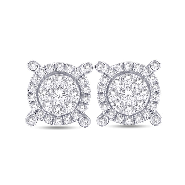 10KT-0.35CTW EARRING