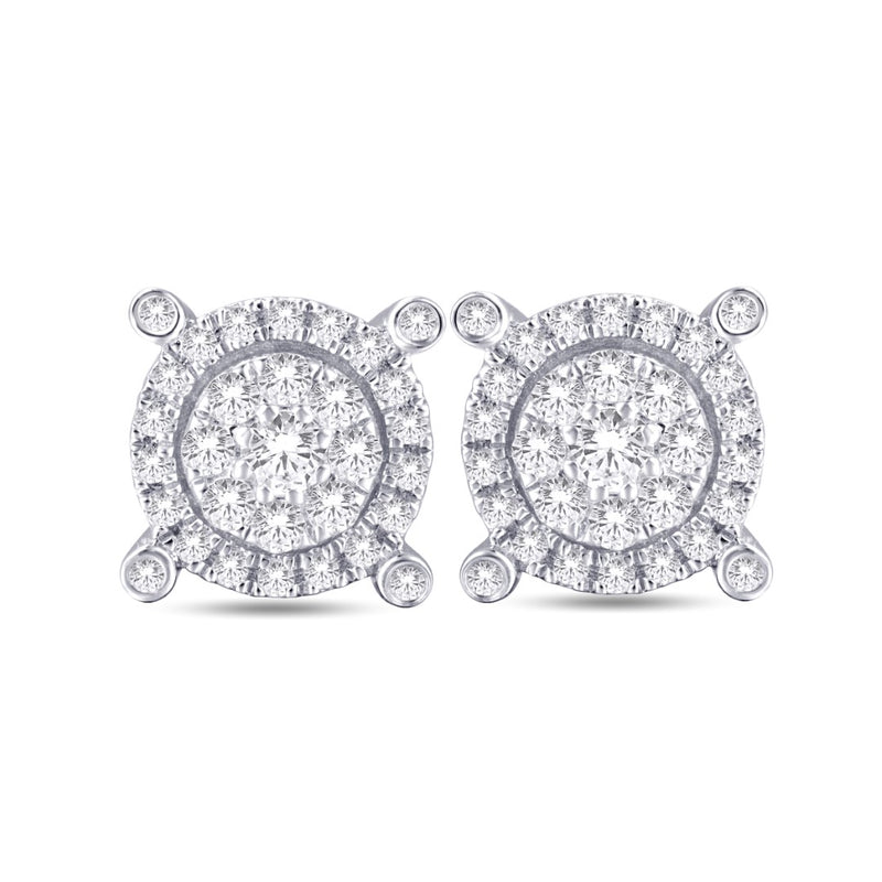 10KT-0.35CTW EARRING