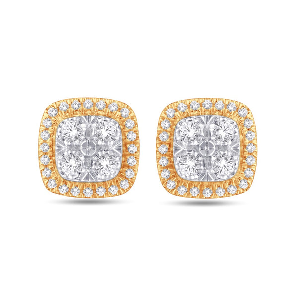 10KT-0.36CTW EARRING