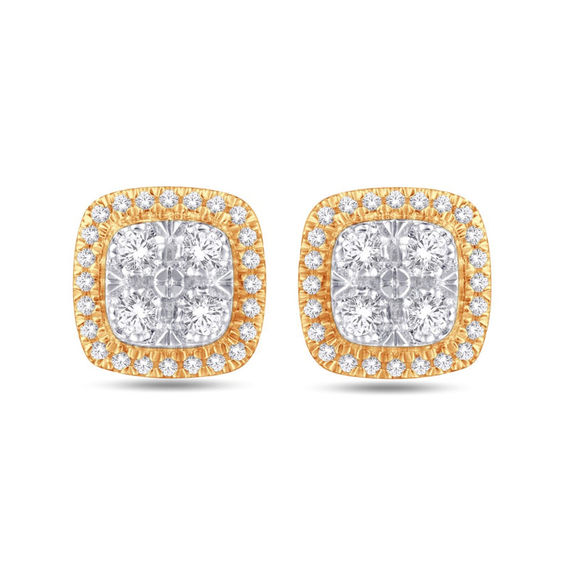 10KT-0.36CTW EARRING