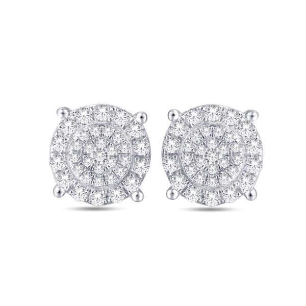 10KT-0.36CTW EARRING