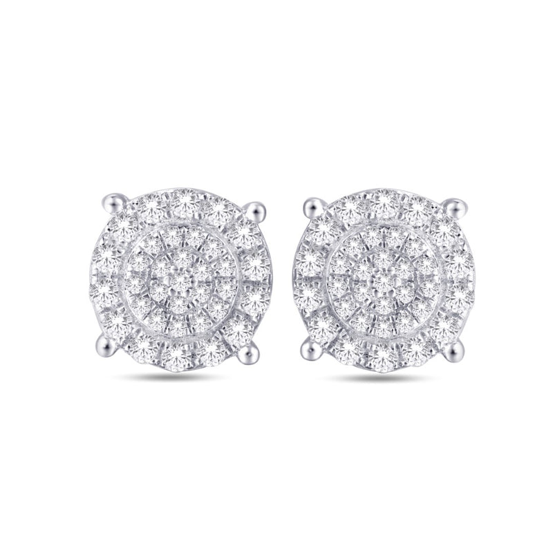 10KT-0.36CTW EARRING