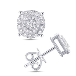 10KT-0.36CTW EARRING