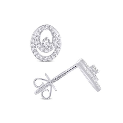 10KT-0.20CTW EARRING