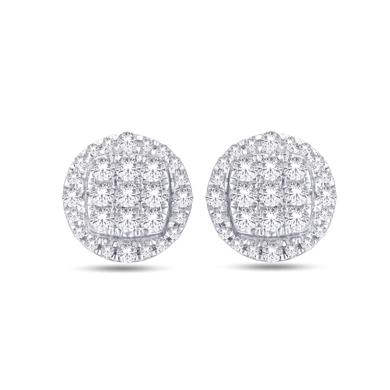 10KT-0.46CTW EARRING