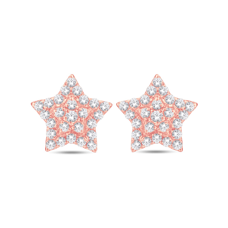 10KT-0.50CTW EARRINGS