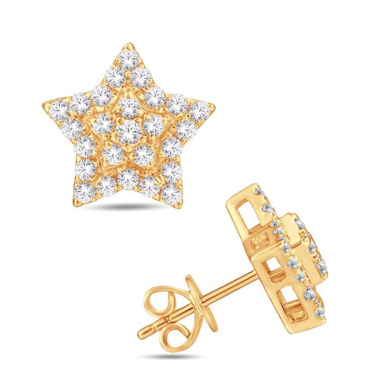 10KT-0.50CTW EARRING