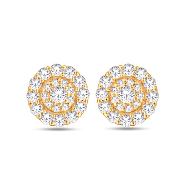 10KT-0.50CTW EARRING