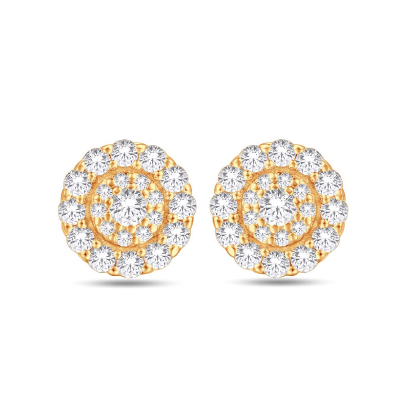 10KT-0.50CTW EARRING