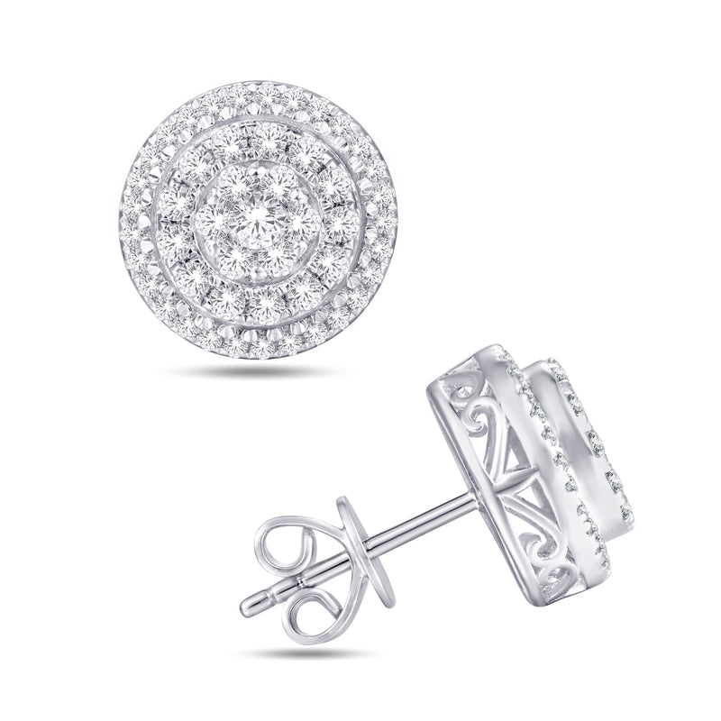 10KT-0.71CTW EARRING