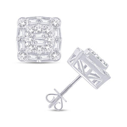 10KT-1.00CTW EARRINGS