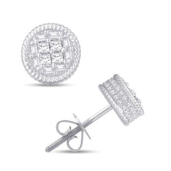 10KT-0.46CTW EARRING