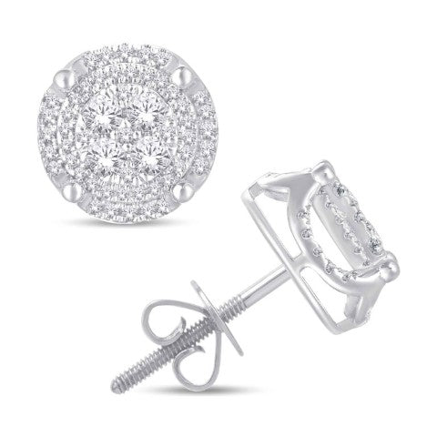 10KT-0.52CTW EARRING