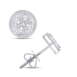 10KT-0.24CTW EARRING