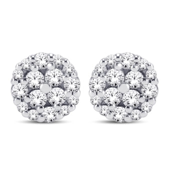 10KT-0.25CTW CARA EARRINGS