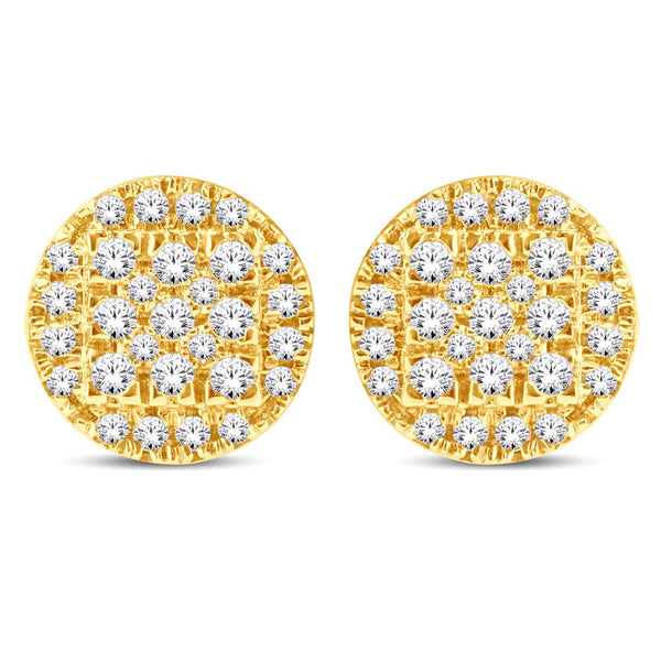 10KT-0.25CTW EARRINGS