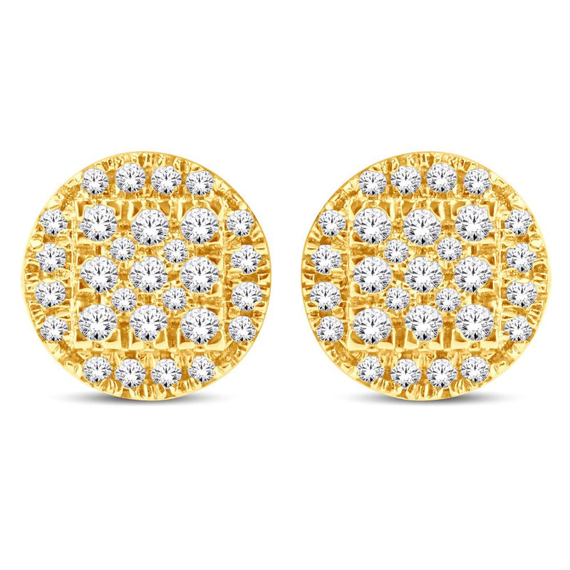 10KT-0.25CTW EARRINGS