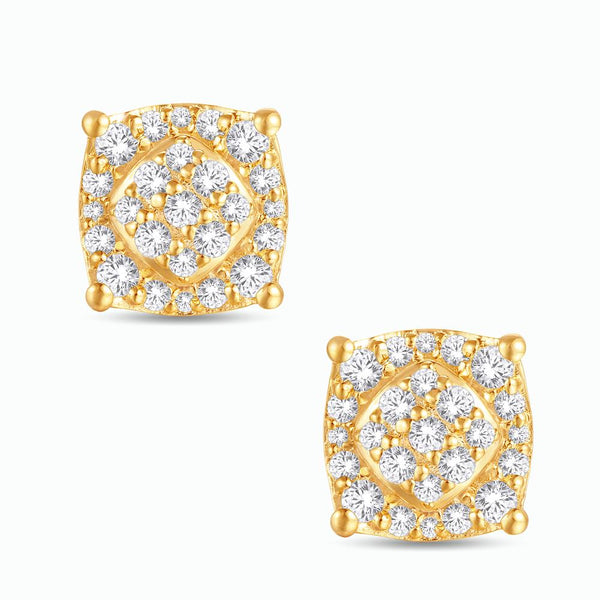 10KT-0.50CTW EARRINGS