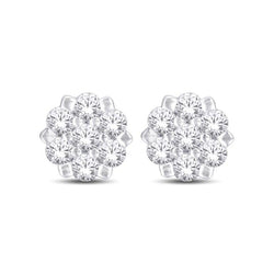 10KT-0.50CTW EARRINGS