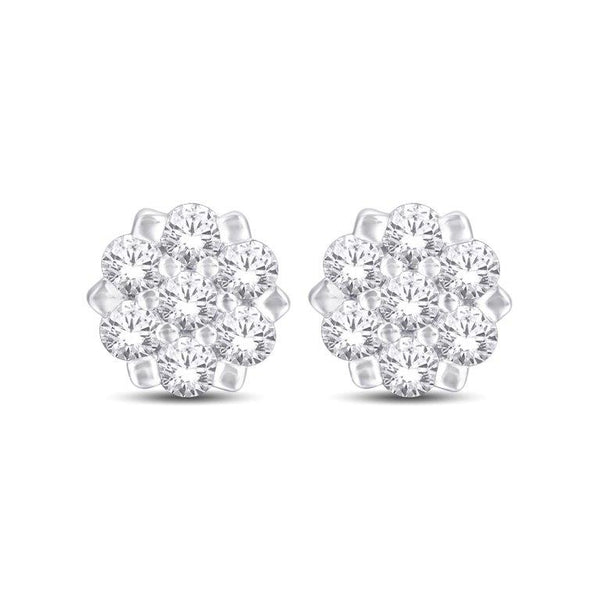 10KT-0.50CTW EARRINGS