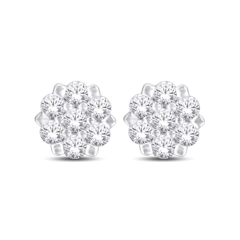 10KT-0.50CTW EARRINGS