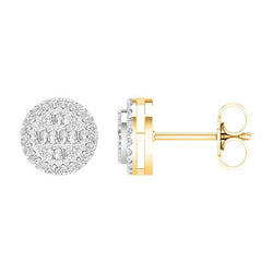 10KT-0.33CTW EARRINGS