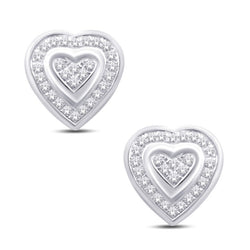 10KT-0.16CTW MPAVE EARINGS