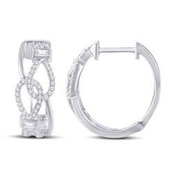 14KT-0.30CTW EARRINGS