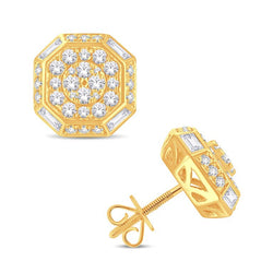 10KT-1.12CTW EARRINGS