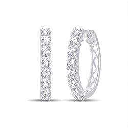 14KT-1.20CTW EARRINGS