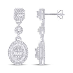 14KT-2.00CTW EARRINGS