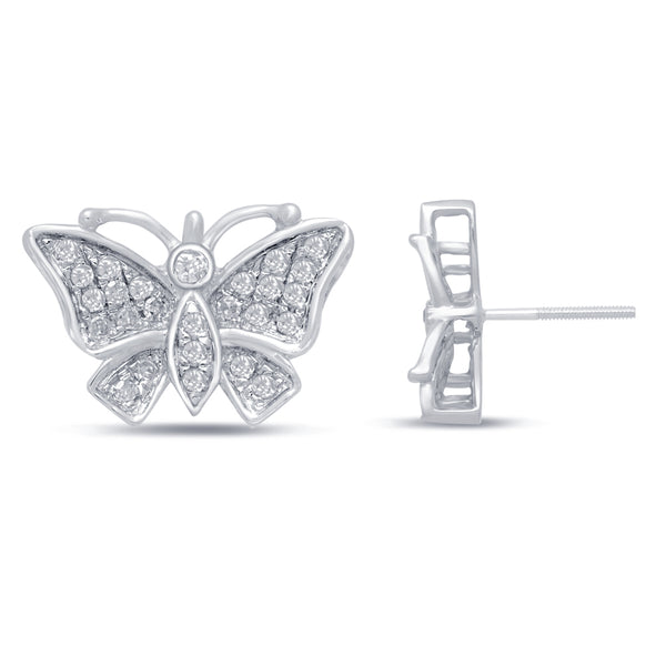 10KT-0.27CTW EARRINGS