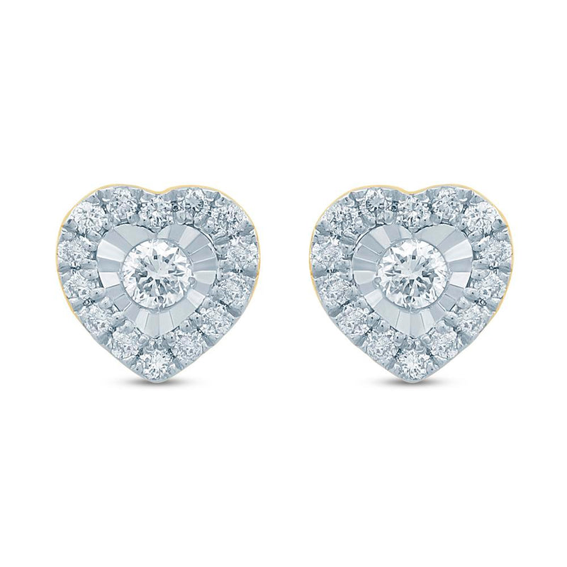 10KT-0.25CTW EARRINGS