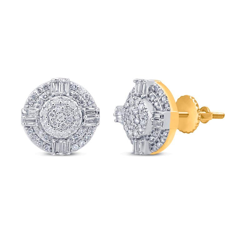 10KT-1.00CTW EARRINGS