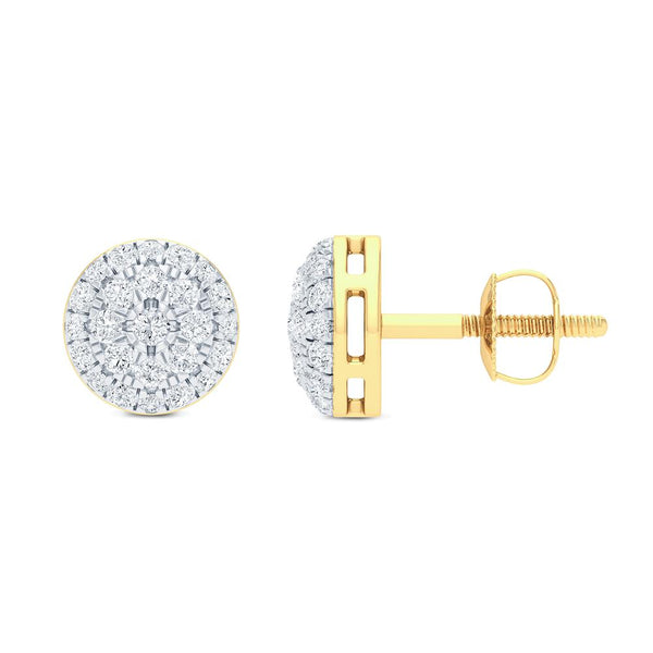 10KT-0.72CTW EARRINGS