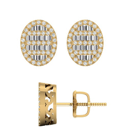 10KT-0.45CTW EARRINGS