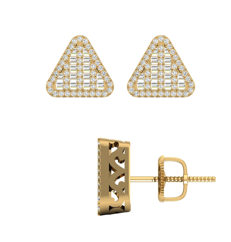 10KT-0.60CTW EARRINGS